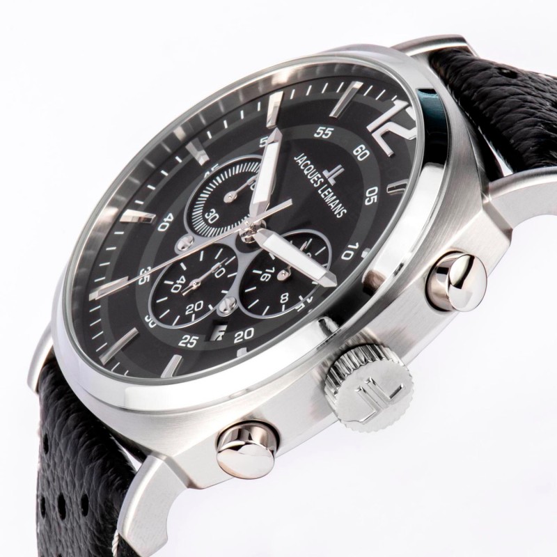 1-1645T  кварцевые наручные часы Jacques Lemans "Sport"  1-1645T