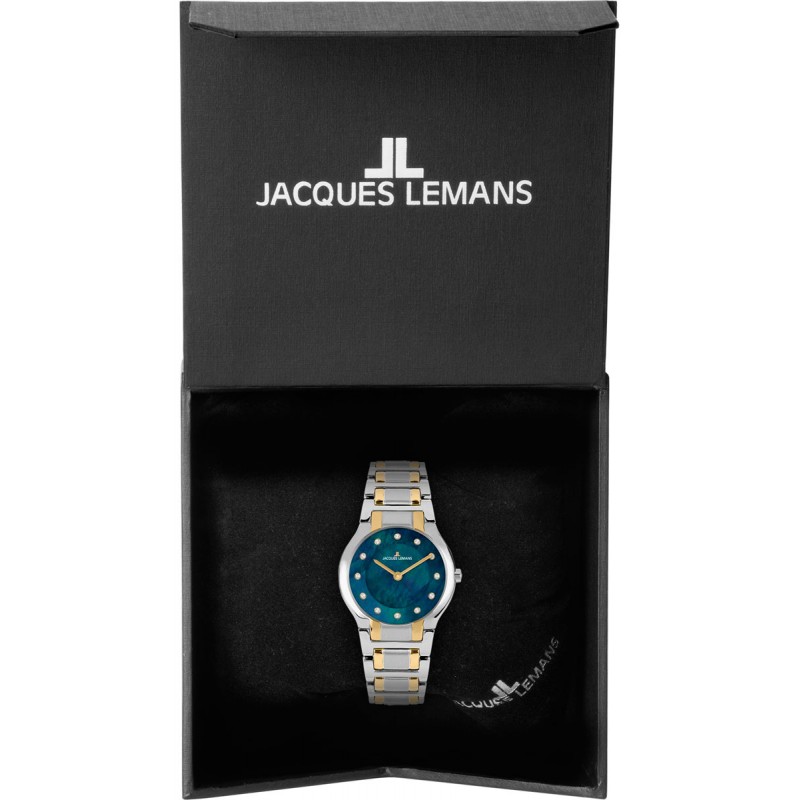 1-2167C  кварцевые наручные часы Jacques Lemans "Elegant"  1-2167C
