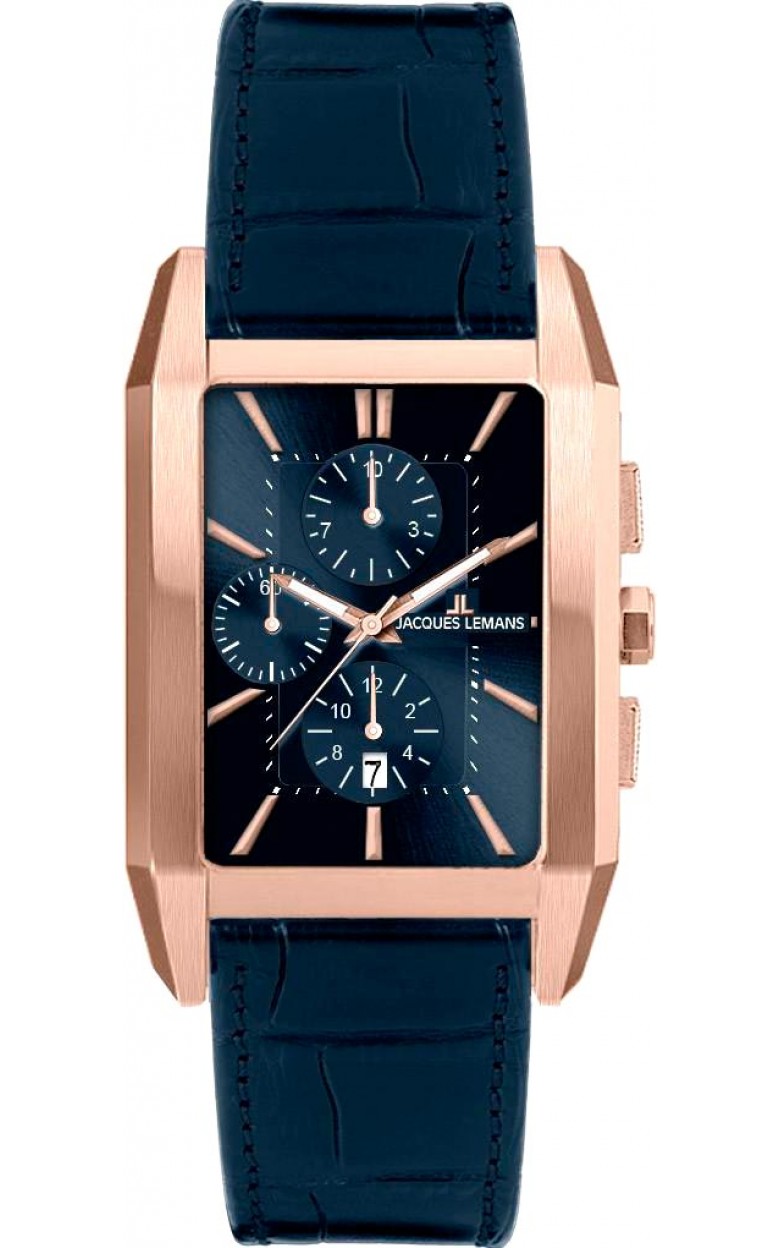 1-2161G  кварцевые наручные часы Jacques Lemans "Classic"  1-2161G
