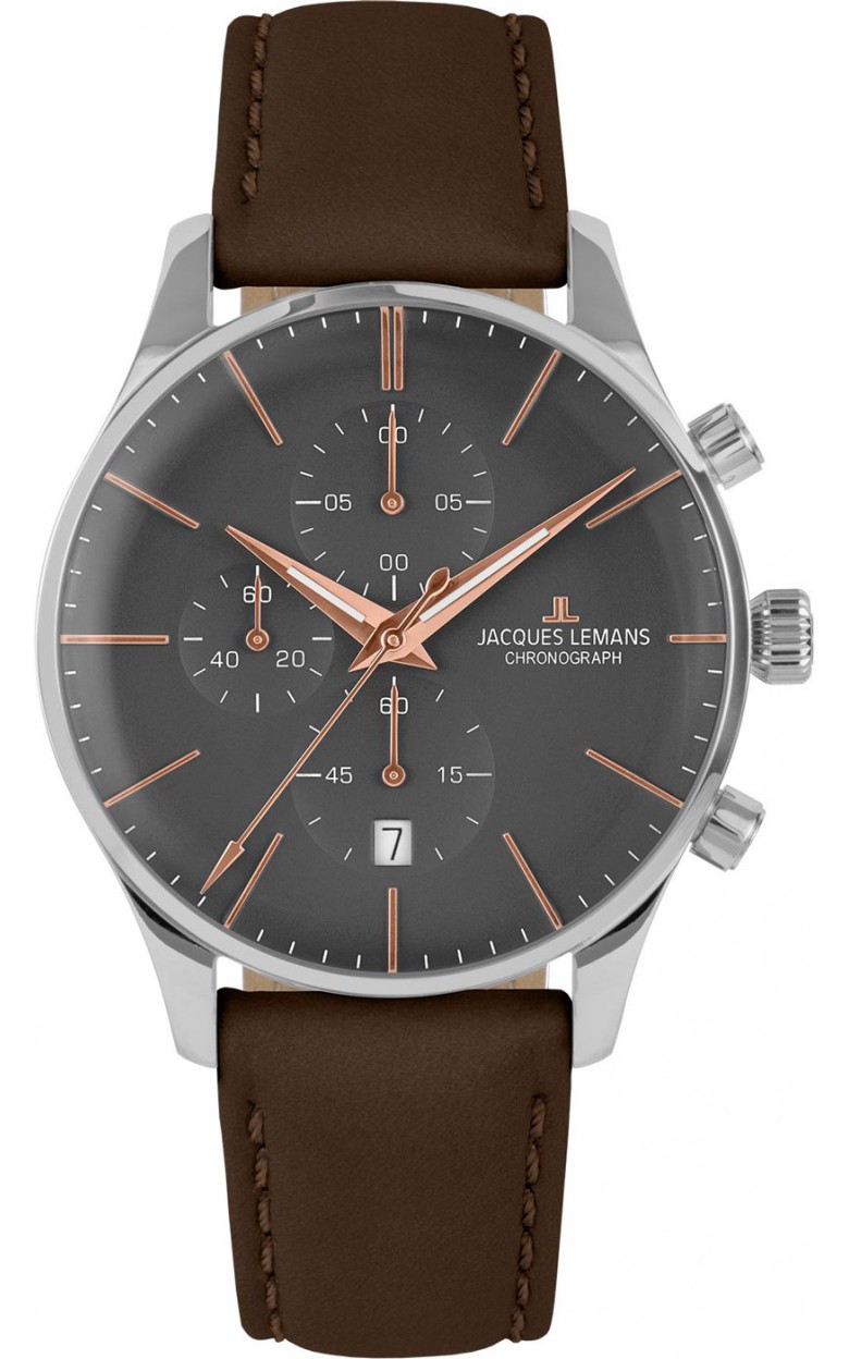 1-2163E  кварцевые наручные часы Jacques Lemans "Classic"  1-2163E