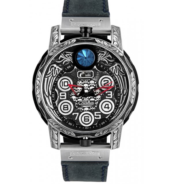 Часы наручные Слава авторские "Ruлетка" механические с автоподзаводом с гравировкой