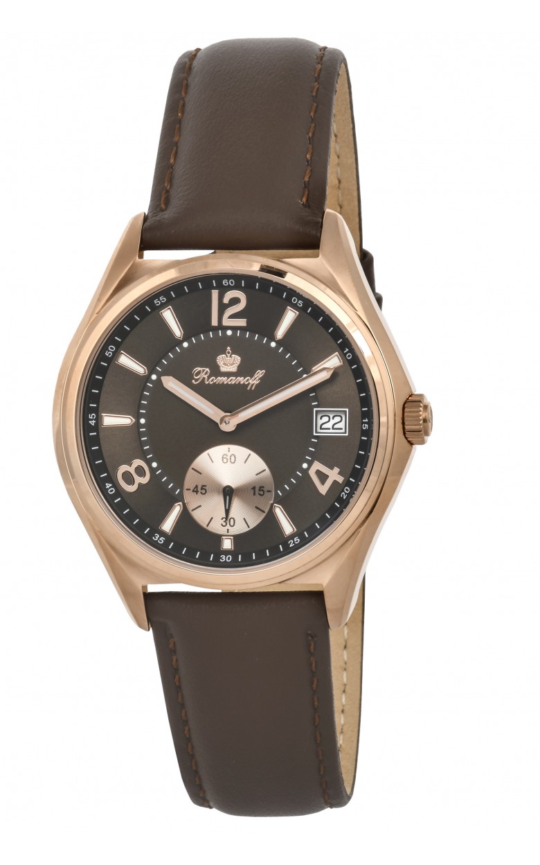 10078B4BR  кварцевые наручные часы Romanoff "Мужская коллекция"  10078B4BR