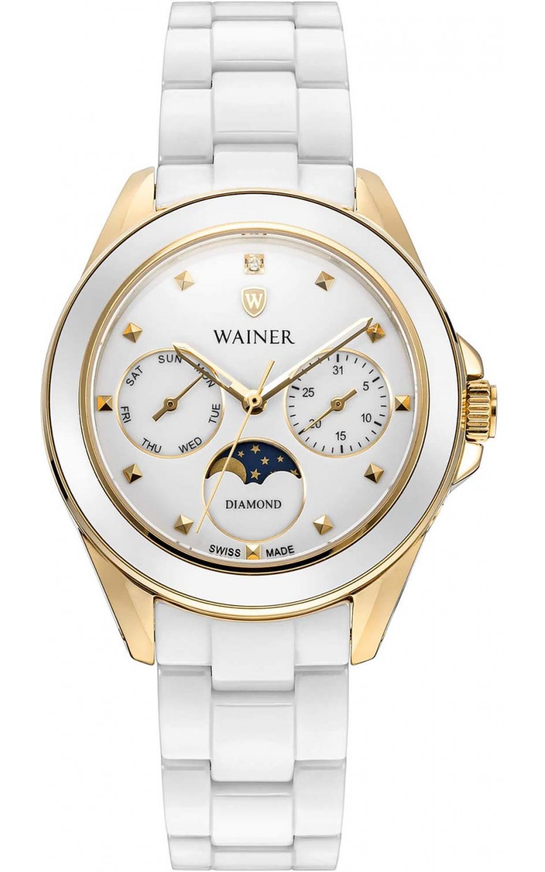 WA.18040-B  кварцевые наручные часы Wainer "Diamond"  WA.18040-B