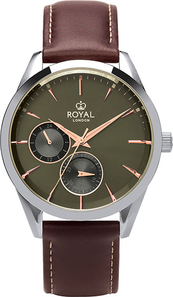41387-04  кварцевые наручные часы Royal London "Automatic"  41387-04