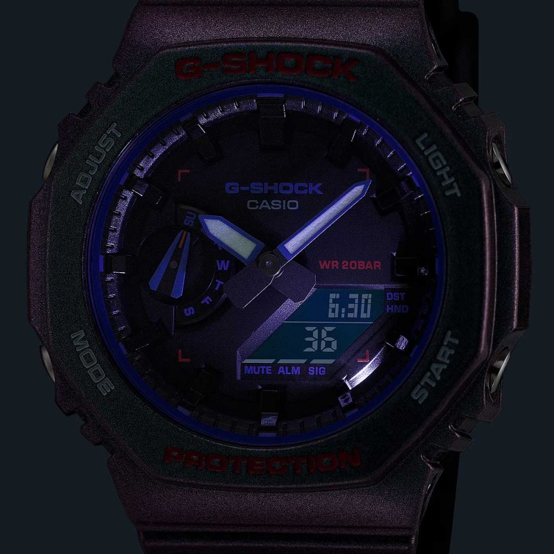 GA-2100AH-6A  кварцевые наручные часы Casio "G-Shock"  GA-2100AH-6A