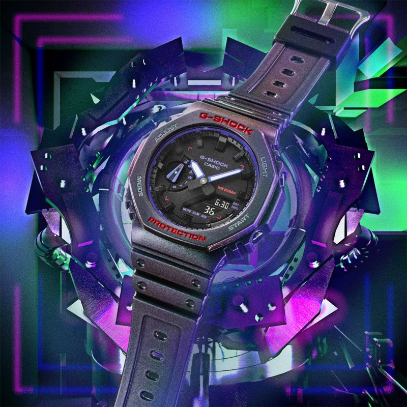 GA-2100AH-6A  кварцевые наручные часы Casio "G-Shock"  GA-2100AH-6A