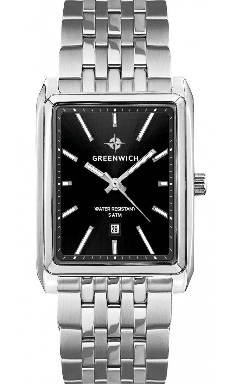 GW 571.10.11  кварцевые наручные часы Greenwich "GALEON"  GW 571.10.11