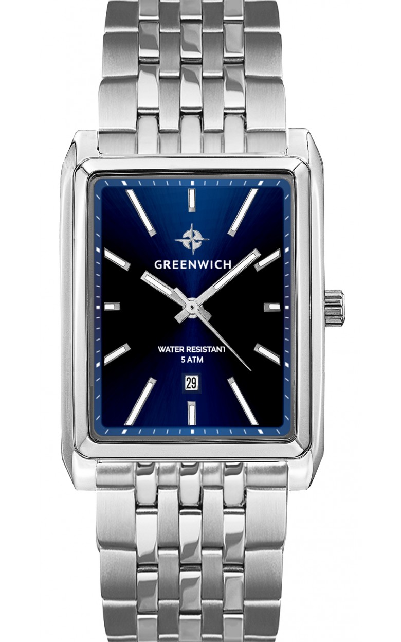 GW 571.10.16  кварцевые наручные часы Greenwich "GALEON"  GW 571.10.16