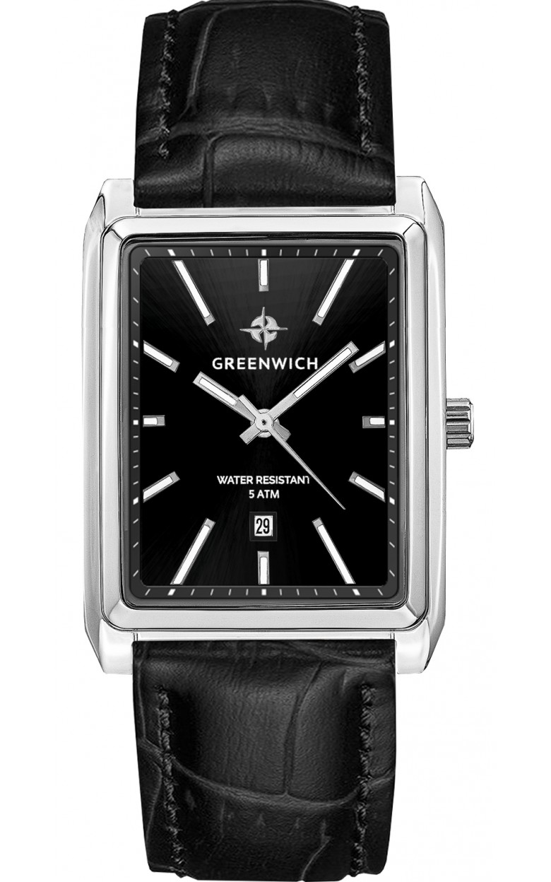 GW 571.11.11  кварцевые наручные часы Greenwich "GALEON"  GW 571.11.11