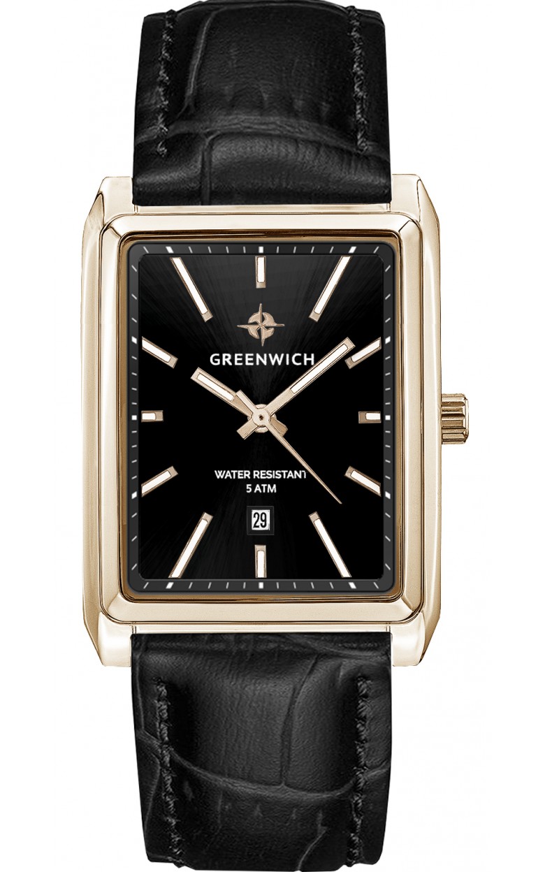 GW 571.41.11  кварцевые наручные часы Greenwich "GALEON"  GW 571.41.11