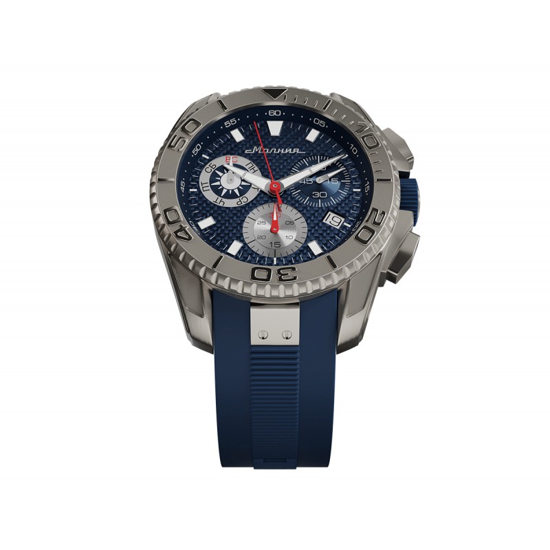 01001003-3.1 01001003-3.1 Wrist watch Molnija (Lightning) energy blue