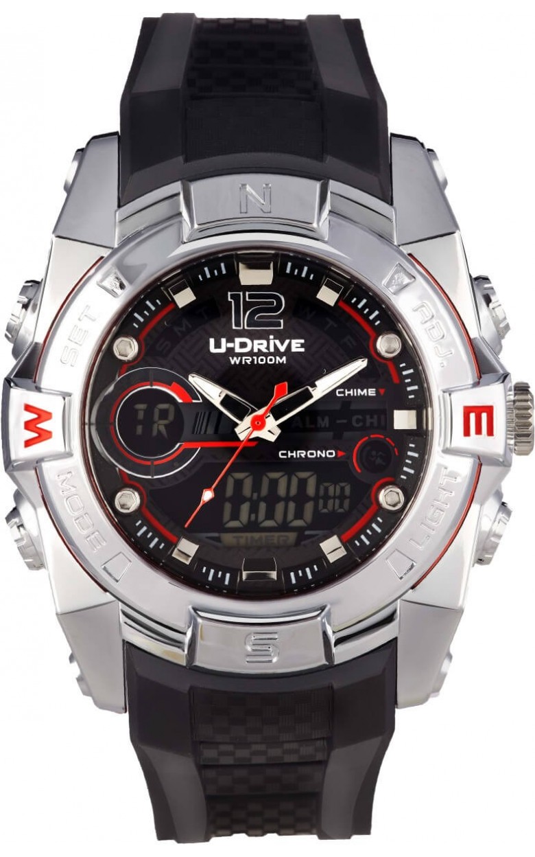 U 054.11.21  кварцевые наручные часы U-DRIVE "U 054"  U 054.11.21
