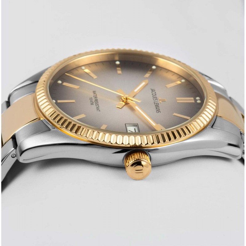 50-4J  кварцевые наручные часы Jacques Lemans "Derby"  50-4J