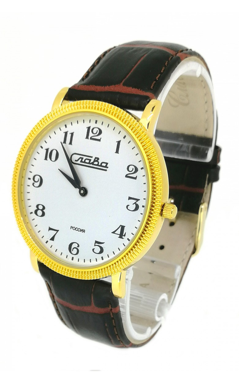 1019836/300-GL20 russian Unisex кварцевый wrist watches Slava "Patriot" logo Рубль 1913 г  1019836/300-GL20