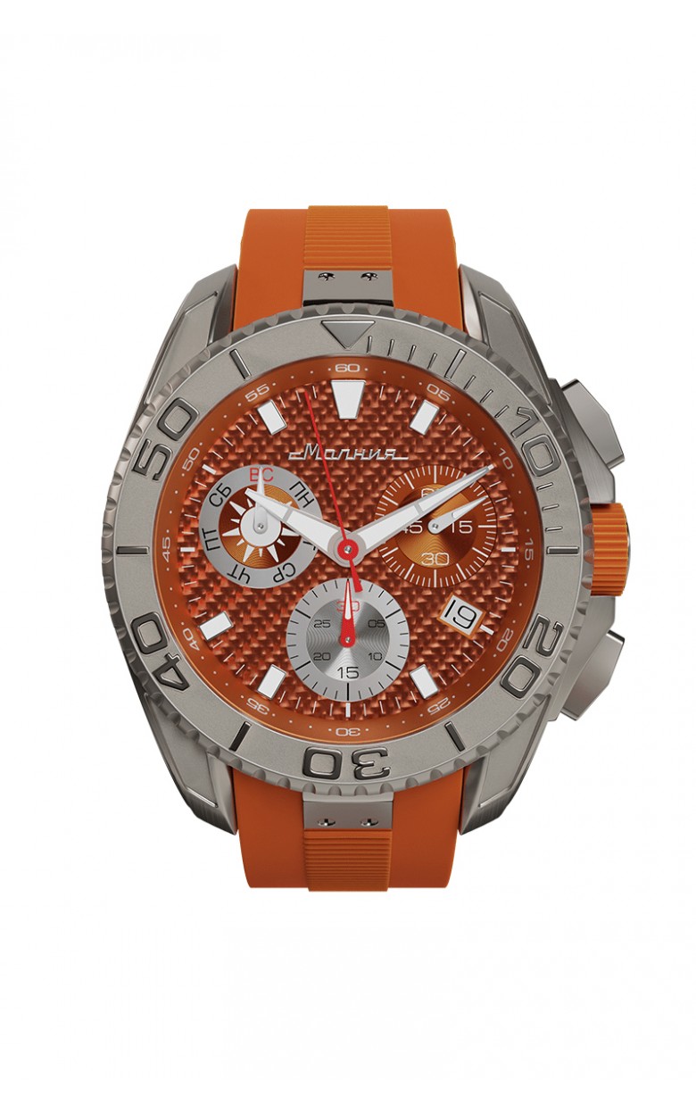 01001006-3.1 01001006-3.1 Wrist watch Molnija (Lightning) energy orange 3