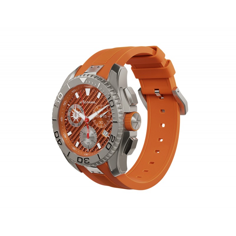 01001006-3.1 01001006-3.1 Wrist watch Molnija (Lightning) energy orange 3