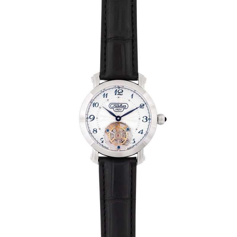 2460620/300-3400 2460620/300-3400 Wrist watch Slava Slava россии mechanical с tourbillonом 2460620/300-3400