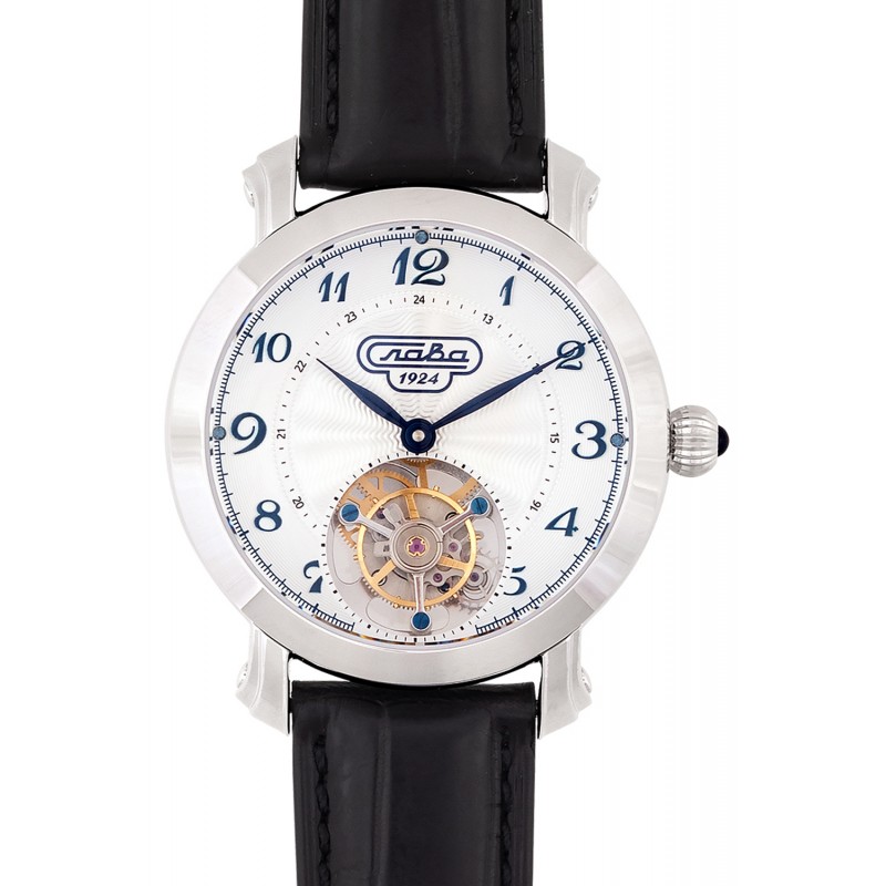 2460620/300-3400 2460620/300-3400 Wrist watch Slava Slava россии mechanical с tourbillonом 2460620/300-3400