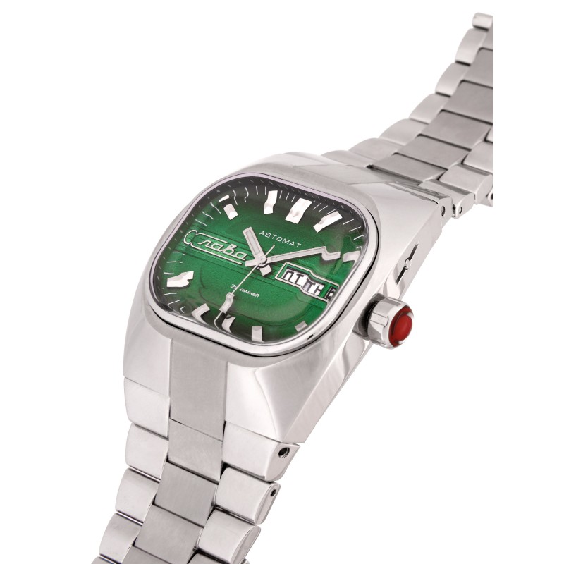 4320677/100-2427 4320677/100-2427 Wrist watch Slava танк mechanical с Automaticом