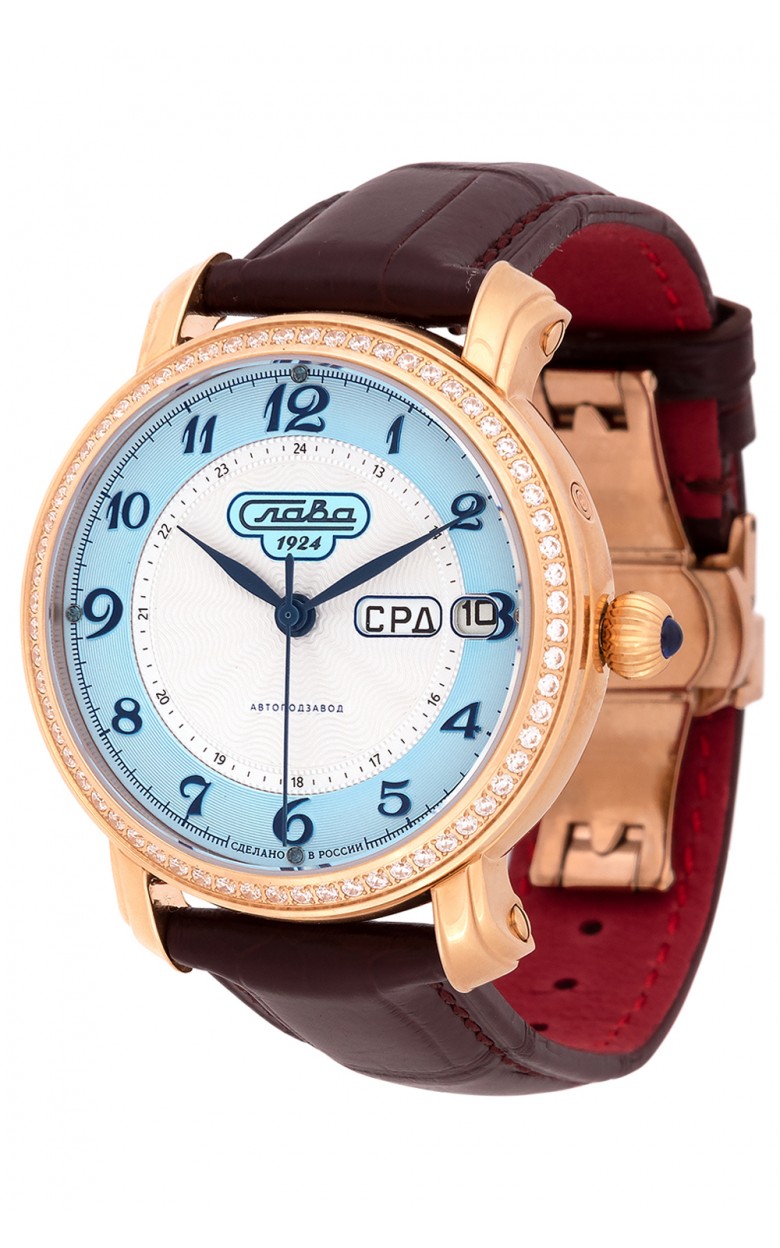 7443616/300-2427-68 7443616/300-2427-68 Wrist watch Slava Slava россии mechanical с Automaticом 7443616/300-2427-68