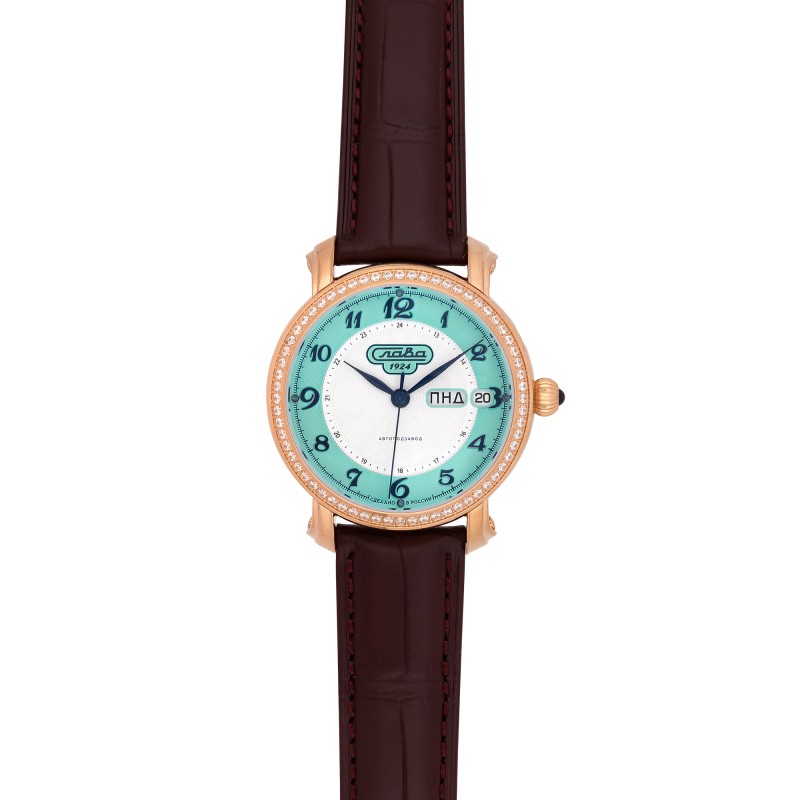 7443617/300-2427-68 7443617/300-2427-68 Wrist watch Slava Slava россии mechanical с Automaticом 7443617/300-2427-68