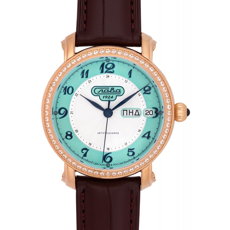 7443617/300-2427-68 7443617/300-2427-68 Wrist watch Slava Slava россии mechanical с Automaticом 7443617/300-2427-68