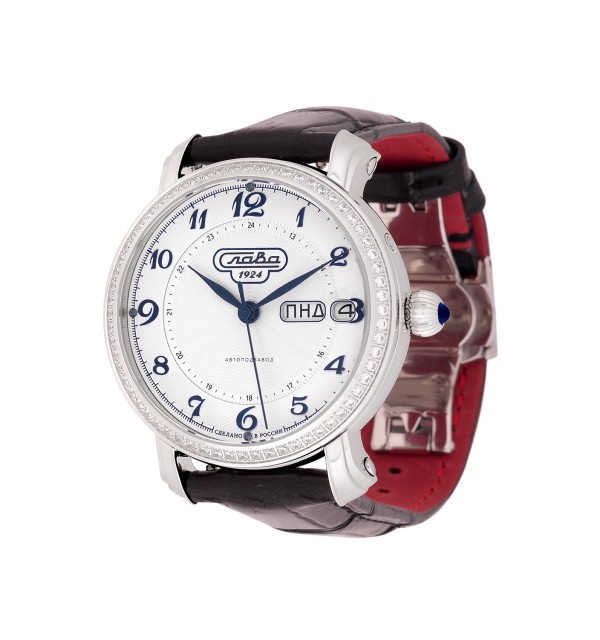 7440615/300-2427-68 Wrist watch Slava Slava россии mechanical с Automaticом 7440615/300-2427-68