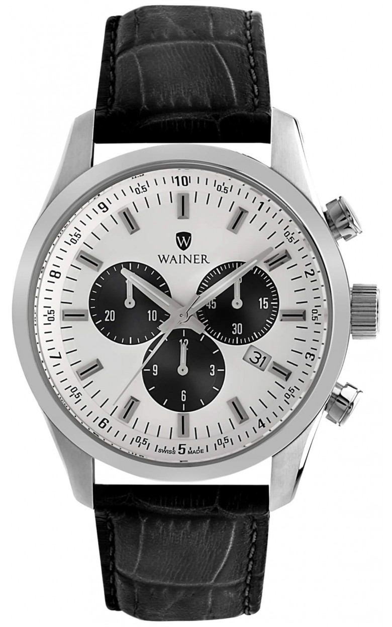WA.13444-E  кварцевые наручные часы Wainer "Wall street"  WA.13444-E