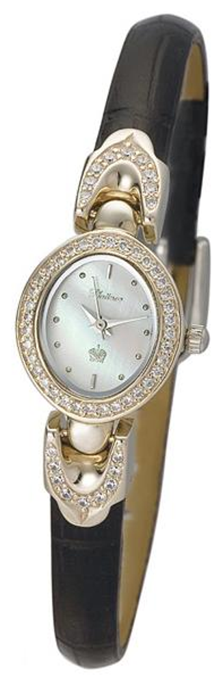 200446.301 russian gold кварцевый wrist watches Platinor "марго" for women  200446.301