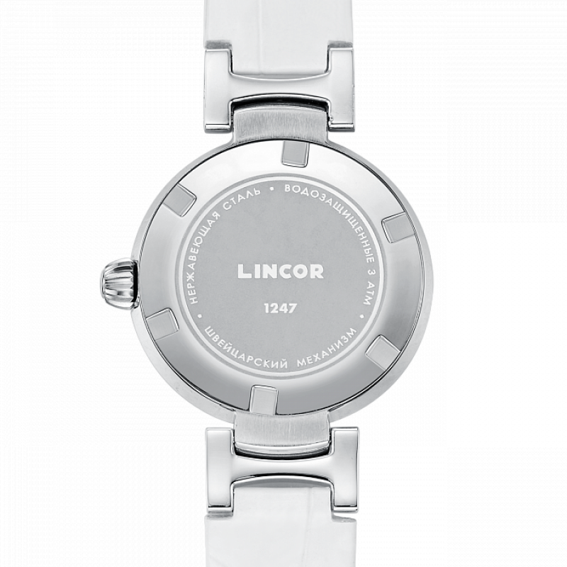 1247S6L1  кварцевые наручные часы Lincor  1247S6L1