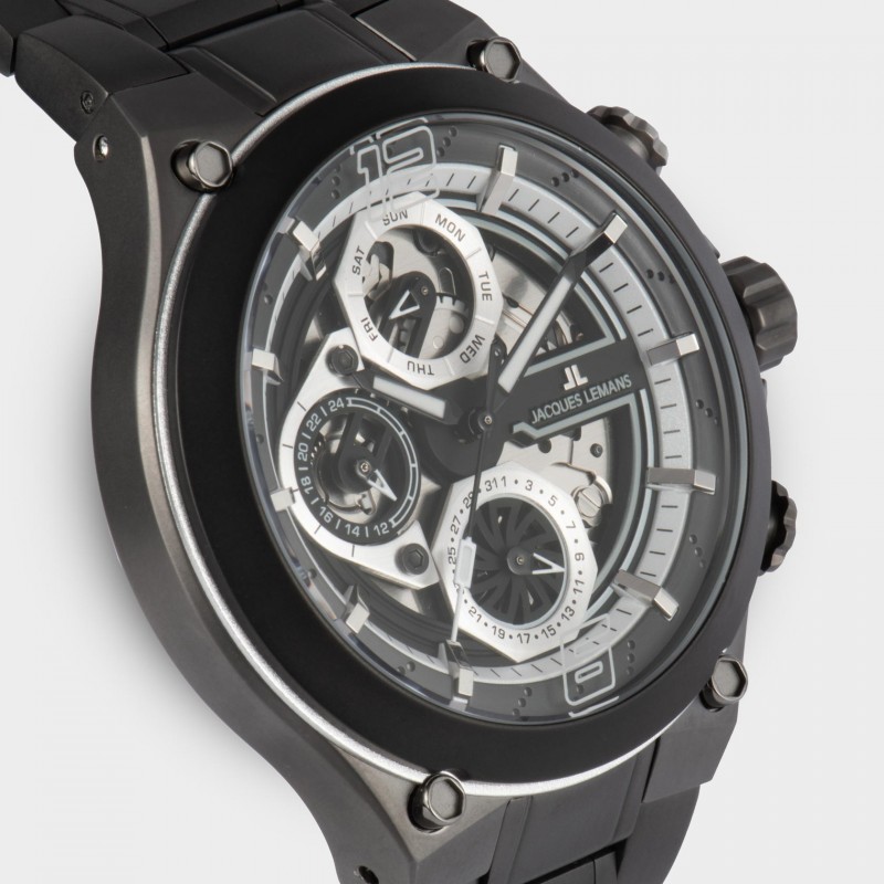 1-2150F  кварцевые наручные часы Jacques Lemans "Sport"  1-2150F