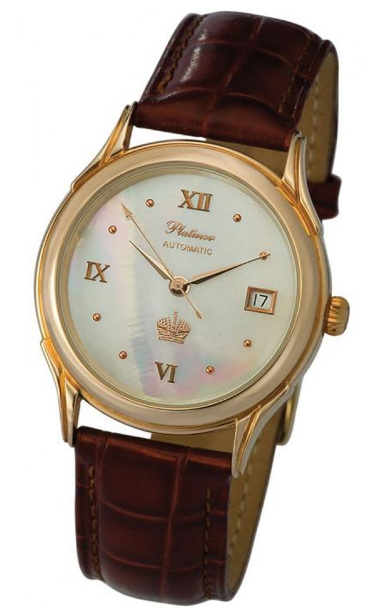 50350.316 russian gold кварцевый wrist watches Platinor "сатурн" for men  50350.316