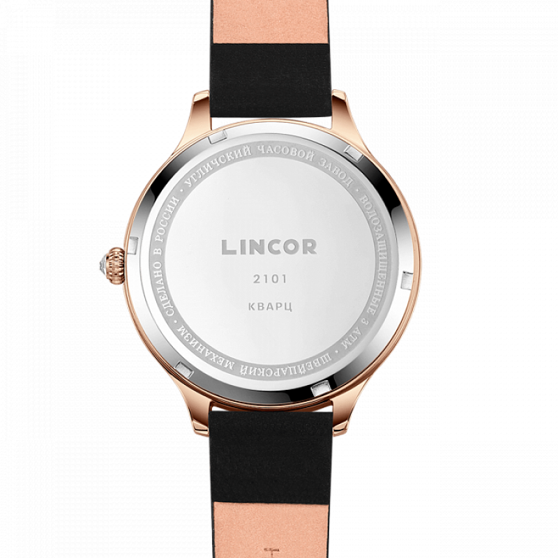 2101S3L4  кварцевые часы Lincor  2101S3L4