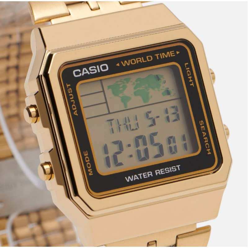 A500WGA-1  кварцевые наручные часы Casio "Vintage"  A500WGA-1