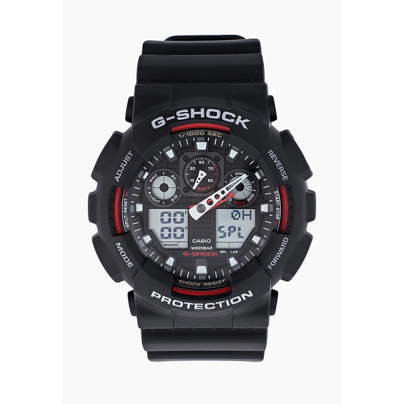 GA-100-1A4  кварцевые наручные часы Casio "G-Shock"  GA-100-1A4