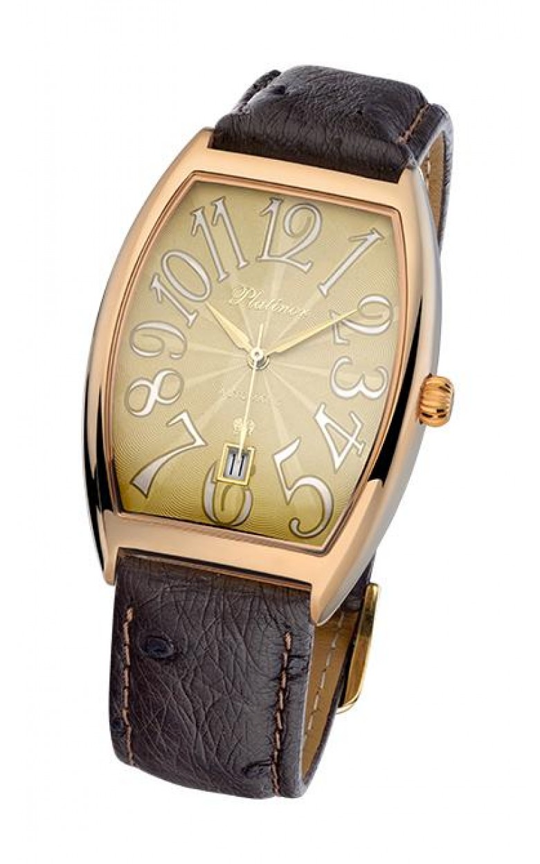 54150.411 russian gold Men's watch кварцевый wrist watches Platinor "Ocean"  54150.411