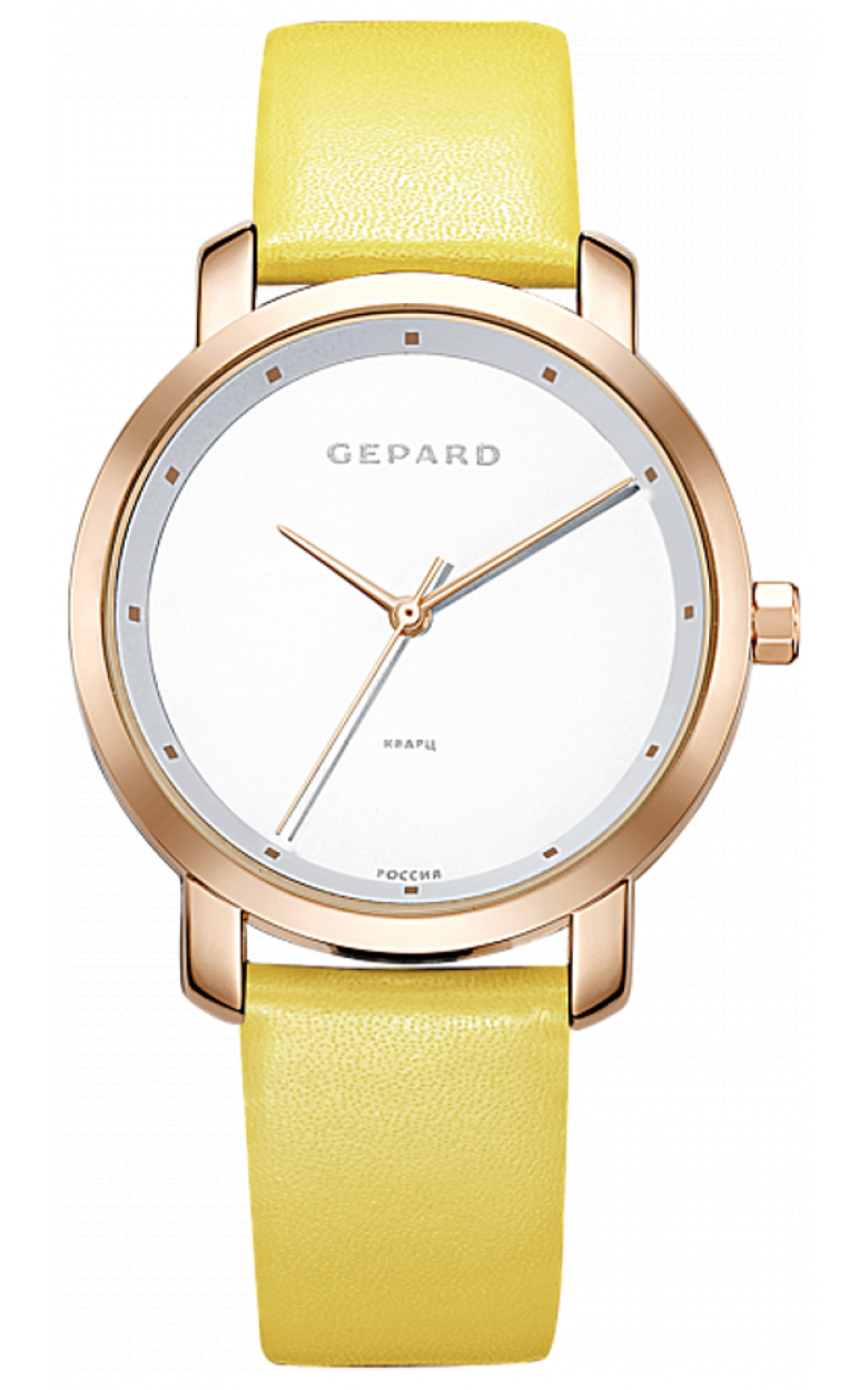 1252A3L6-16  кварцевые часы Gepard  1252A3L6-16