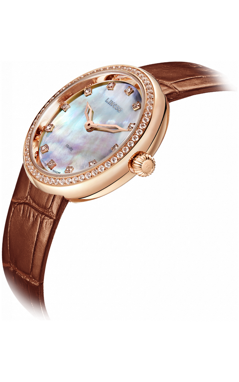 1275S8L2-11 russian Lady's watch кварцевый wrist watches Lincor  1275S8L2-11