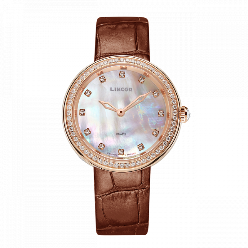 1275S8L2-11  кварцевые наручные часы Lincor  1275S8L2-11