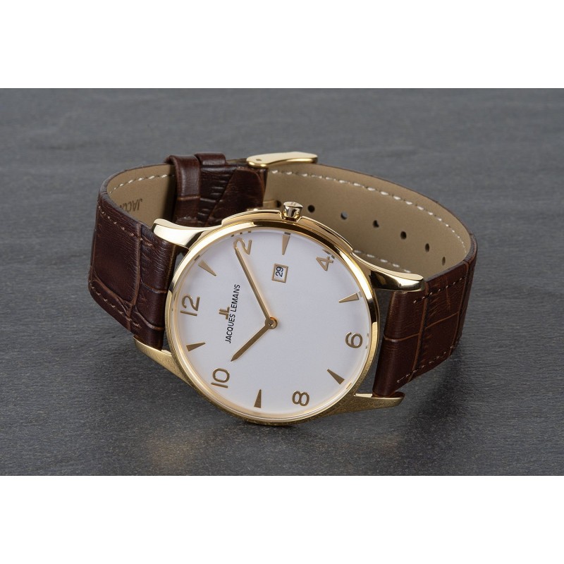 1-1850ZD  кварцевые наручные часы Jacques Lemans "Classic"  1-1850ZD