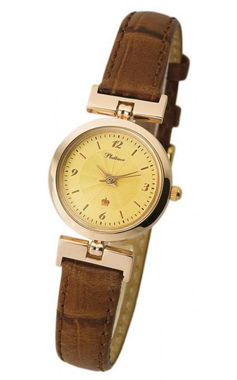 98230.412 russian gold кварцевый wrist watches Platinor "ритм-2" for women  98230.412