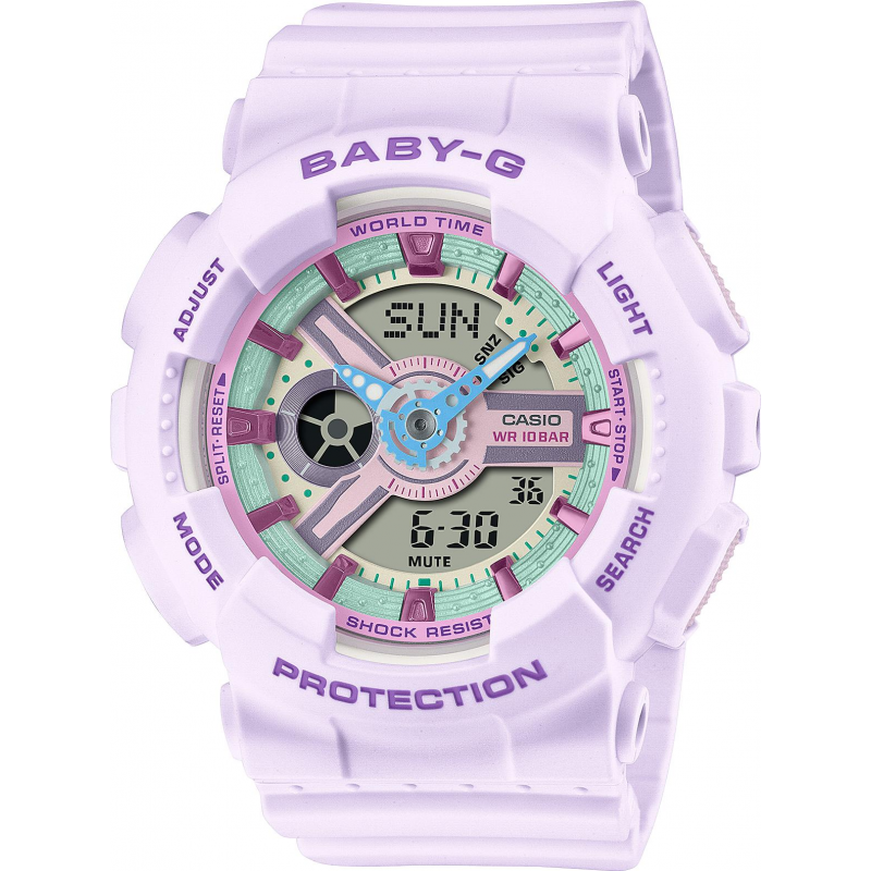 BA-110XPM-6A  кварцевые наручные часы Casio "Baby-G"  BA-110XPM-6A