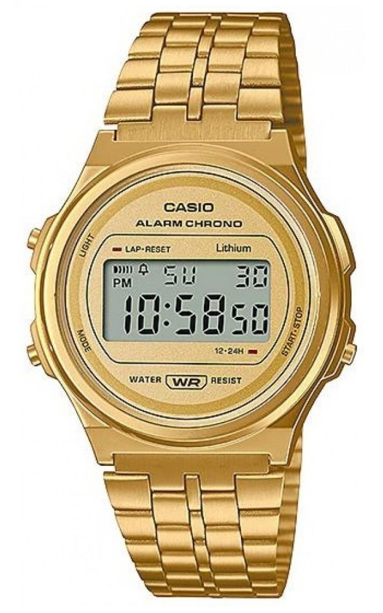 A171WEG-9A  кварцевые наручные часы Casio "Vintage"  A171WEG-9A