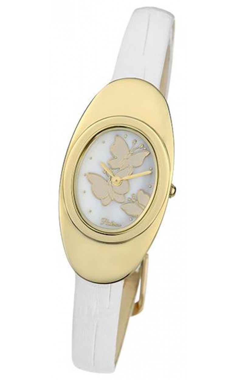 92760.336 russian gold Lady's watch кварцевый wrist watches Platinor "аннабель"  92760.336
