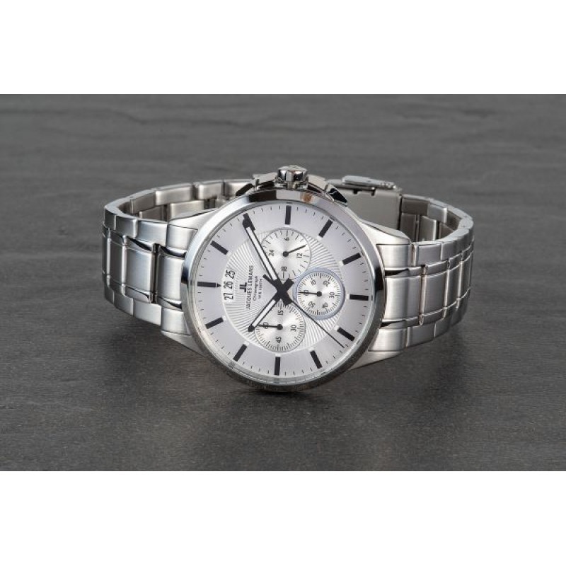 1-1542P  кварцевые наручные часы Jacques Lemans "Classic"  1-1542P