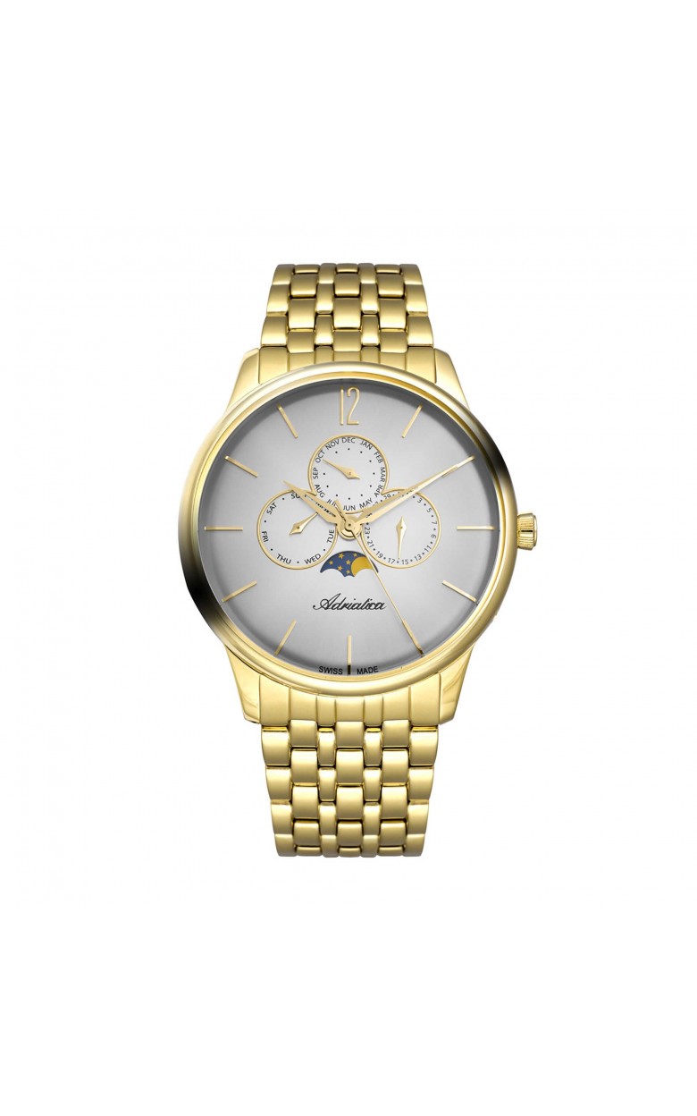 A8269.1157QF swiss Men's watch кварцевый wrist watches Adriatica  A8269.1157QF