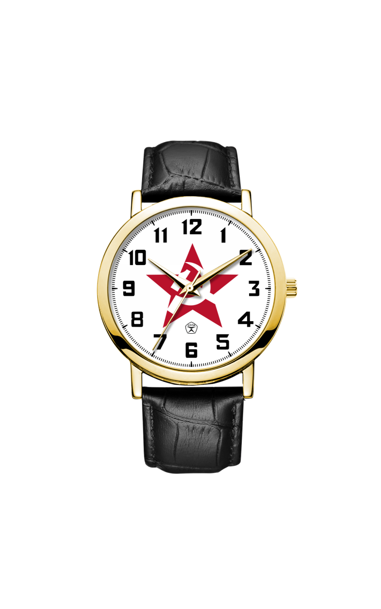 1090A2L9  кварцевые часы Mikhail Moskvin логотип Серп и Молот  1090A2L9