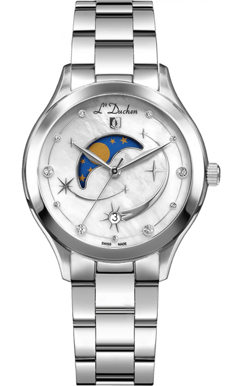 D 837.10.43 swiss кварцевый wrist watches L'Duchen "Perseides" for women  D 837.10.43