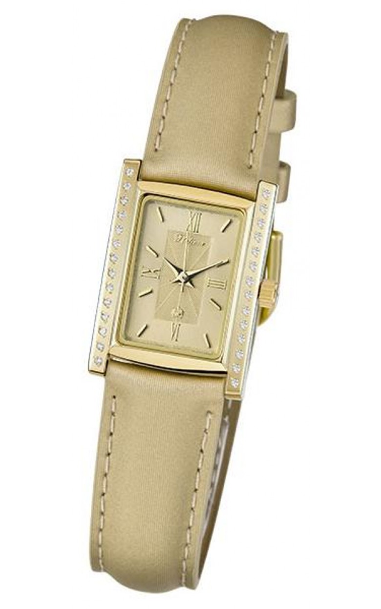 42966.422 russian gold Lady's watch кварцевый wrist watches Platinor "милана"  42966.422