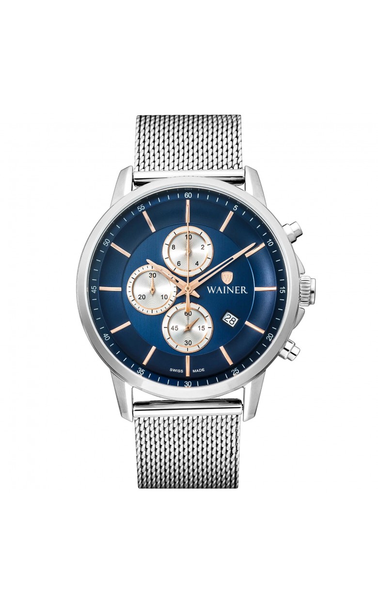 WA.12938-B swiss Men's watch кварцевый wrist watches Wainer  WA.12938-B